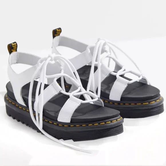 Dr. Martens Nartilla Gladiator White Sandal - Picture 4 of 11
